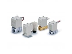 Розподілювачі 2/2 Електромагнітний клапан SMC - VX21/22/23