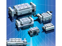 Виконавчі механізми Компактні пневмокаретки SMC - MXP
