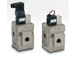 Розподілювачі 3/2 пілотний електромагнітний розподілювач SMC - VG342